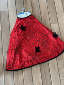 Udklædning - Vendbar kappe - Spiderman/Batman - Fra 3-4 år.