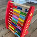 Kugleramme i træ fra VIGA med 100 kugler.