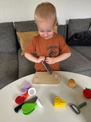 Legemad - Dagligvarer i træ fra Hape - 10 dele.