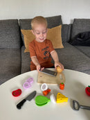 Legemad - Dagligvarer i træ fra Hape - 10 dele.