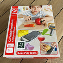 Legemad - Dagligvarer i træ fra Hape - 10 dele.