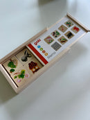 Vendespil Wildlife i Træ fra Goki - 32 brikker.