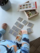 Vendespil Wildlife i Træ fra Goki - 32 brikker.