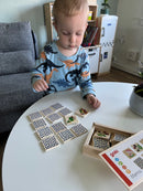 Vendespil Wildlife i Træ fra Goki - 32 brikker.