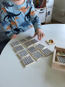 Vendespil Wildlife i Træ fra Goki - 32 brikker.