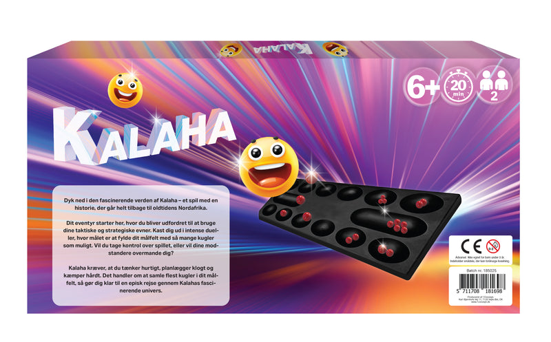 Kalaha Familiespil i Plast