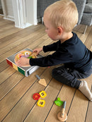 Hape – Pizza i træ og filt – 29 dele