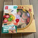 Hape – Pizza i træ og filt – 29 dele