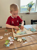 Goki - Træpuslespil - Enhjørning - 96 brikker