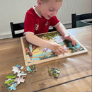 Goki - Træpuslespil - Enhjørning - 96 brikker