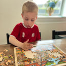 Goki - Træpuslespil - Rideskolen - 96 brikker