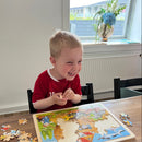 Goki - Træpuslespil - Noahs Ark - 96 brikker