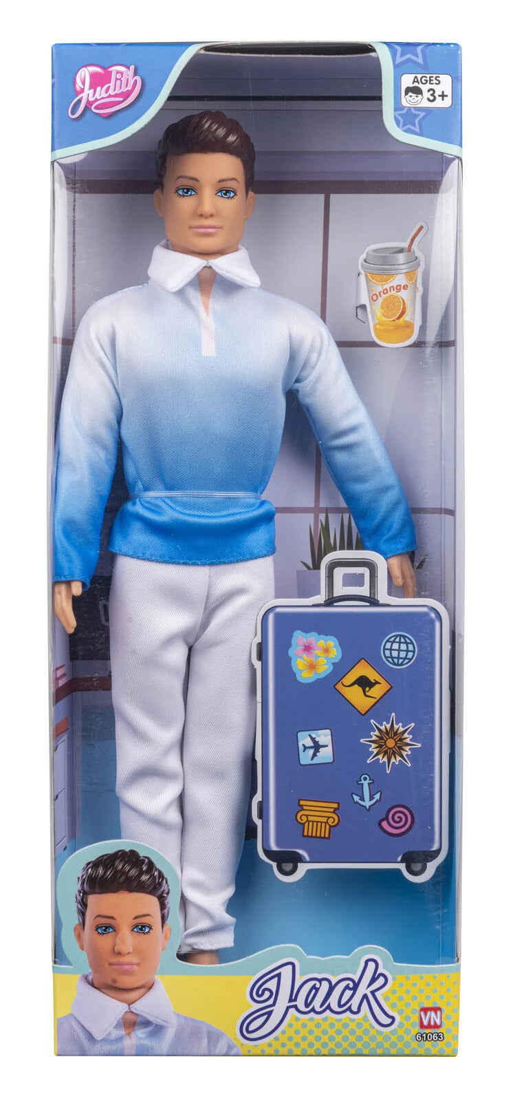 Jack Dukke - 1 stk - 29 cm.