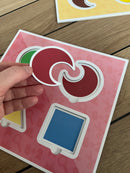 Spil, Lær om farver og former - Fra 3 år