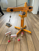 Tårnkran i træ fra HAPE - Fra 3 år.