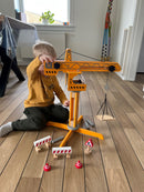 Tårnkran i træ fra HAPE - Fra 3 år.