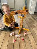 Tårnkran i træ fra HAPE - Fra 3 år.
