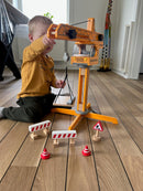 Tårnkran i træ fra HAPE - Fra 3 år.