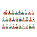 Alfabet Puslespils tog  - Billede 1