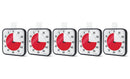 Time Timer, STOR - Klassesæt m. 5 stk - Billede 1