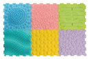 Sensoriske gulvmåtter 6 stk - 30 x 30 cm - Billede 1