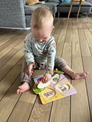 Knoppuslespil med Grøntsager - 4 brikker - Viga