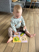 Knoppuslespil med Grøntsager - 4 brikker - Viga