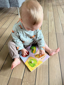 Knoppuslespil med Grøntsager - 4 brikker - Viga