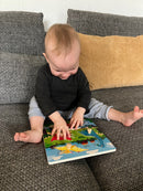 Knoppuslespil med Dinoer - 4 brikker - Viga