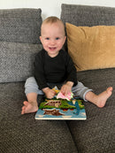 Knoppuslespil med Dinoer - 4 brikker - Viga