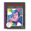 Malebog - Mal Efter Tal - Enhjørninger fra 5 år