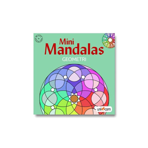 Mandalas Mini-Malebog - Geometri