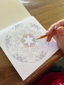 Mandalas Mini-Malebog - Isblomster