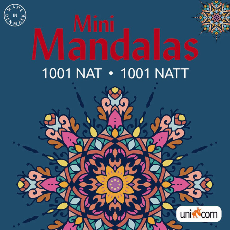 Malebog, Mandalas Mini 1001 Nat - Billede 1