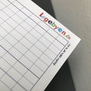Yatzy blok i A5 format - 1 stk - Legebyen
