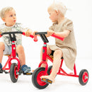 Rose Kompakt 3-hjuler - Massive gummidæk - fra 3-5 år.