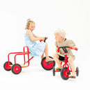 Rose Kompakt 3-hjuler - Massive gummidæk - fra 3-5 år.