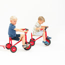 Rose 3-Hjulet Pedalcykel - Massive gummidæk - fra 3-5 år.