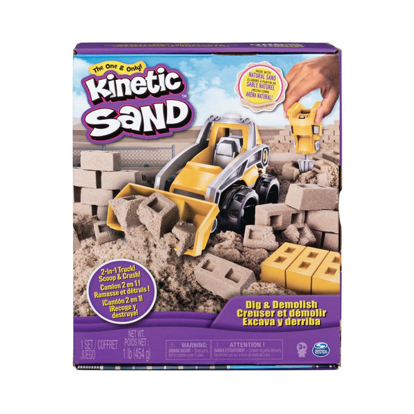Kinetic Sand Dig and Demolish Kit - Billede 1