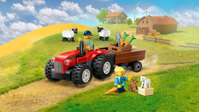 LEGO CITY Traktor med anhænger - Billede 1