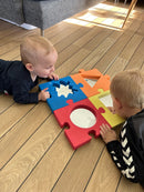 Babyspejle - Bløde Puslespilsbrikker - 4 stk.