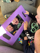 Babyspejl med EVA skumramme - Håndholdt - TickiT