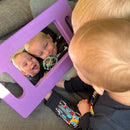 Babyspejl med EVA skumramme - Håndholdt - TickiT