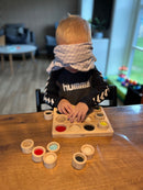 Rør & Match sensorisk følespil - 22 x 17 cm