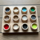 Rør & Match sensorisk følespil - 22 x 17 cm