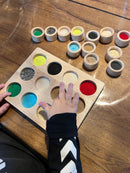 Rør & Match sensorisk følespil - 22 x 17 cm