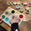 Rør & Match sensorisk følespil - 22 x 17 cm