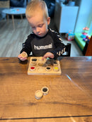 Rør & Match sensorisk følespil - 22 x 17 cm