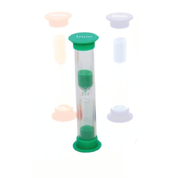 Lille Timeglas - 1 minut - grøn - Billede 1