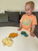 Little Bright Ones - Puslespil i Pap - Enhjørninger - 27 brikker.